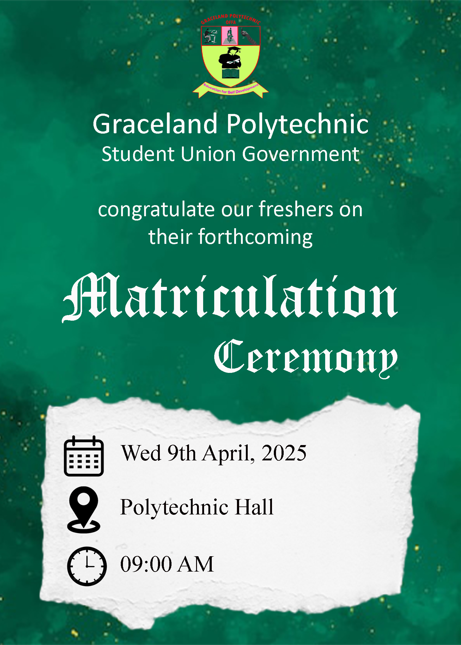 7th Matriculation Ceremony